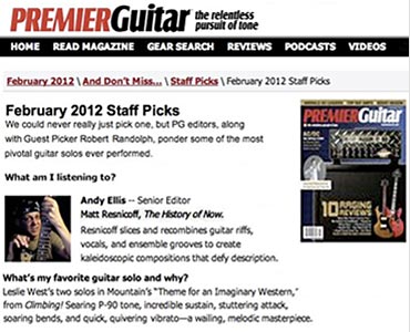 Premier Guitar, 02/12